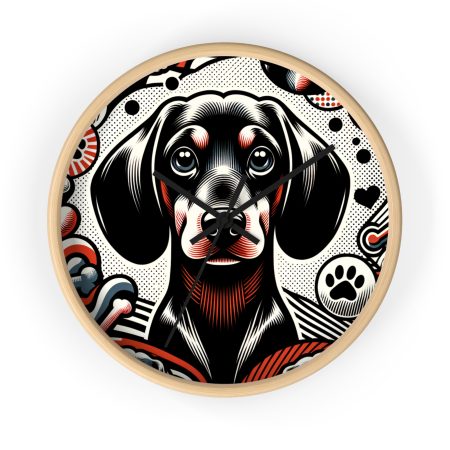 Dachshund - Wall Clock - By Rex Van Gogh