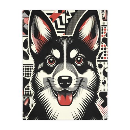 Swedish Vallhund - Throw Blanket - By Barkley Whiskerstone