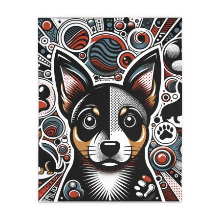 Lancashire Heeler - Throw Blanket - By Biscuit Delaney