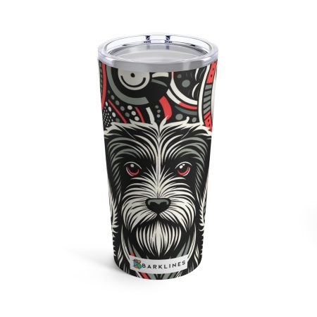 Wirehaired Pointing Griffon - 20 oz. Tumbler - By Baxter Monet