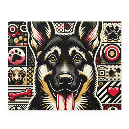 German Shepherd - Puzzle - By Baxter Monet