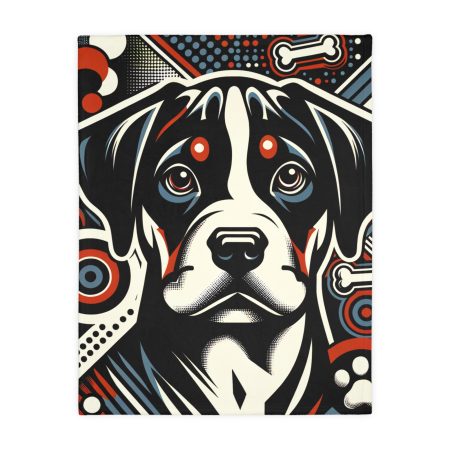 Perro de Presa Canario - Throw Blanket - By Barkley Monet