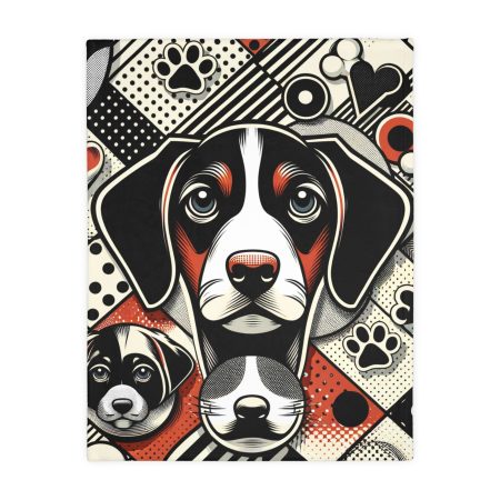 Transylvanian Hound - Throw Blanket - By Baxter Monet