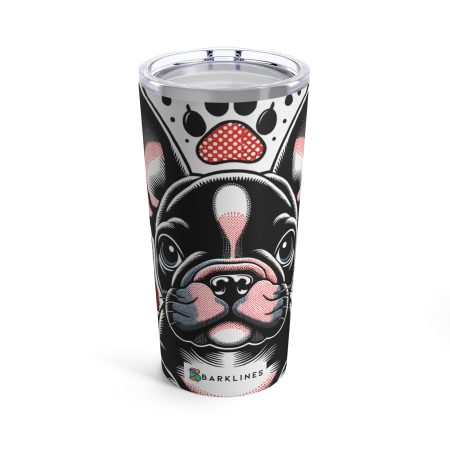 French Bulldog - 20 oz. Tumbler - By Baxter VanGogh
