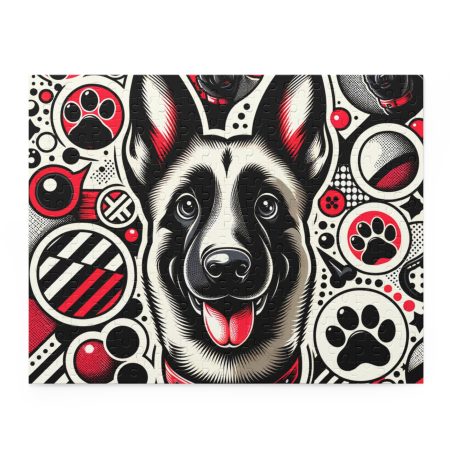 Belgian Malinois - Puzzle - By Biscuit Van Barkley