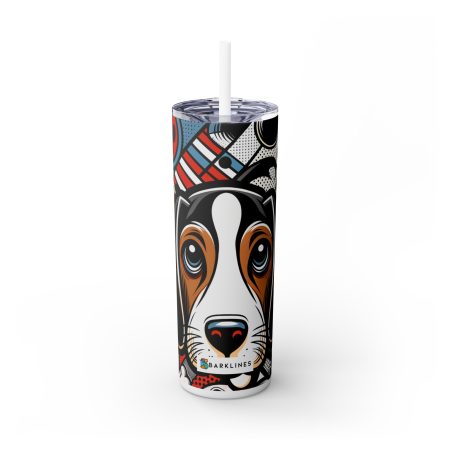 Treeing Walker Coonhound - 20 oz. Skinny Tumbler - By Rex Van Barkley