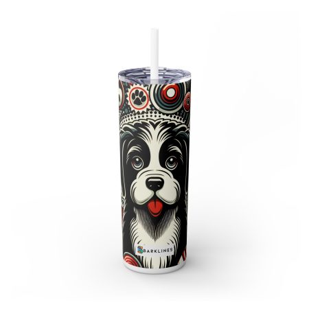 Portuguese Water Dog - 20 oz. Skinny Tumbler - By Rex Monet