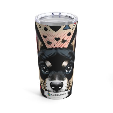 Schipperke - 20 oz. Tumbler - By Baxter Vanwoof