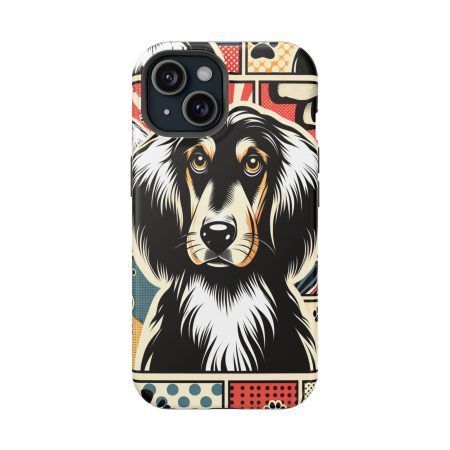 Afghan Hound - Impact Resistant Cell Phone Case - By Baxter Dalmatiano