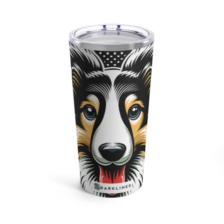 Collie - 20 oz. Tumbler - By Baxter VanGogh
