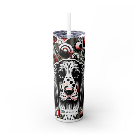 English Setter - 20 oz. Skinny Tumbler - By Baxter Monet
