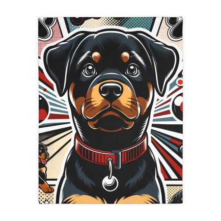 Rottweiler - Throw Blanket - By Baxter Monet