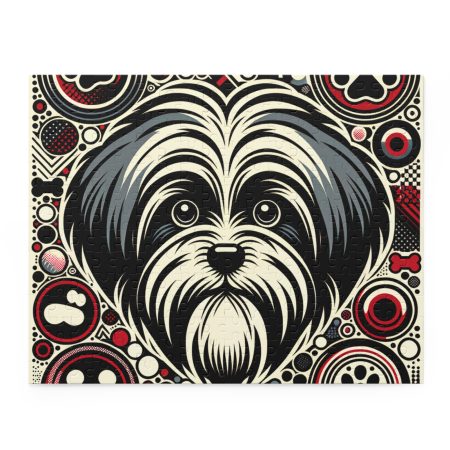 Lhasa Apso - Puzzle - By Rex Van Gogh