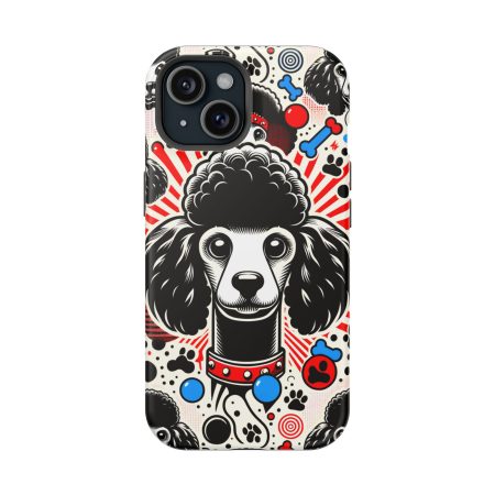 Poodle - Impact Resistant Cell Phone Case - By Rex Monet