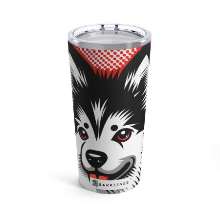American Eskimo Dog - 20 oz. Tumbler - By Barkley VanTail