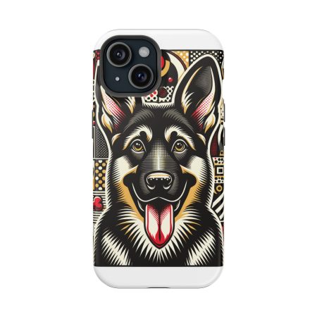 German Shepherd - Impact Resistant Cell Phone Case - By Baxter Monet