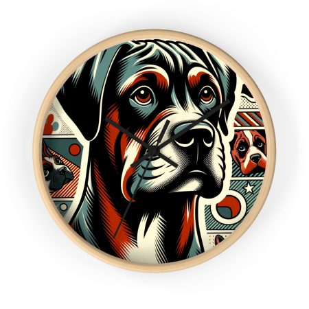 Broholmer - Wall Clock - By Rufus Poodlebaum