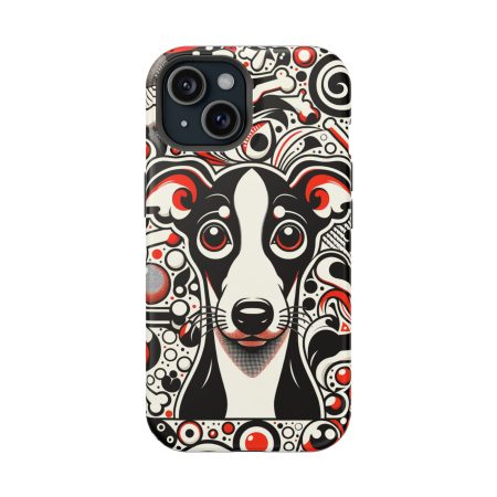 Italian Greyhound - Impact Resistant Cell Phone Case - By Biscuit Van Barkley