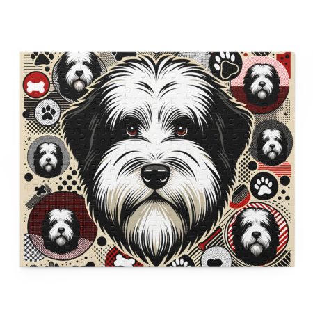 Old English Sheepdog - Puzzle - By Maxwell Pawsley