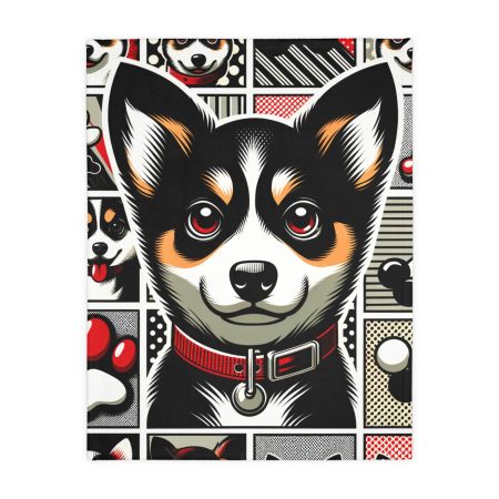 Volpino Italiano - Throw Blanket - By Rex Monet