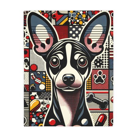 Mexican Hairless Dog - Throw Blanket - By Rufus Barkley