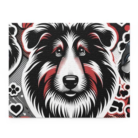 Bearded Collie - Puzzle - By Biscuit VanGogh