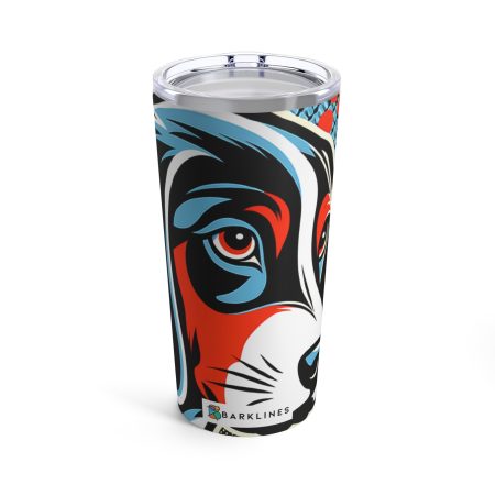 Bluetick Coonhound - 20 oz. Tumbler - By Rufus Pawcasso