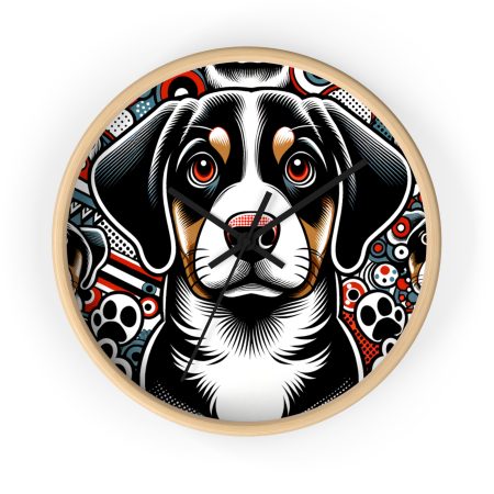 Appenzeller Sennenhund - Wall Clock - By Baxter Monet