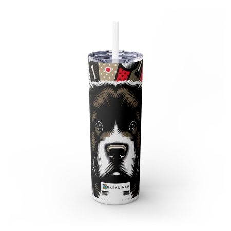 Newfoundland - 20 oz. Skinny Tumbler - By Ruffles Van Barkley