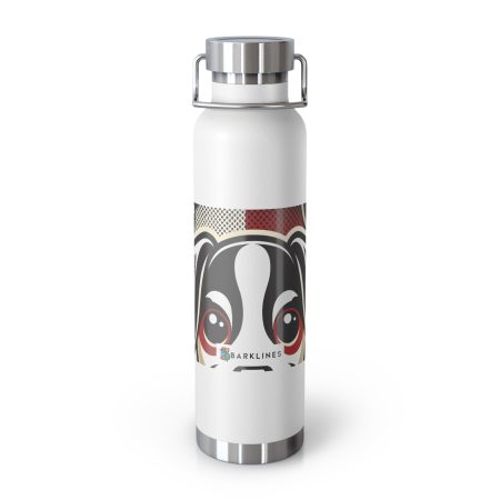 Taiwan Dog - 22 oz. Copper Vacuum Insulated Bottle  - By Baxter Monet