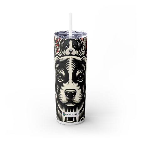 Slovensky Cuvac - 20 oz. Skinny Tumbler - By Baxter Monet