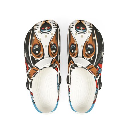 Treeing Walker Coonhound - Men's Foam Shoes - By Rex Van Barkley