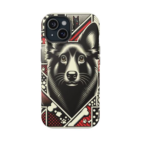 Belgian Sheepdog - Impact Resistant Cell Phone Case - By Baxter Monet