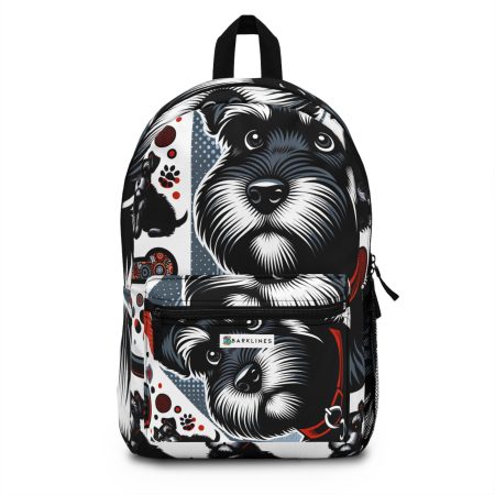 Black Russian Terrier - Backpack - By Rex VanGogh