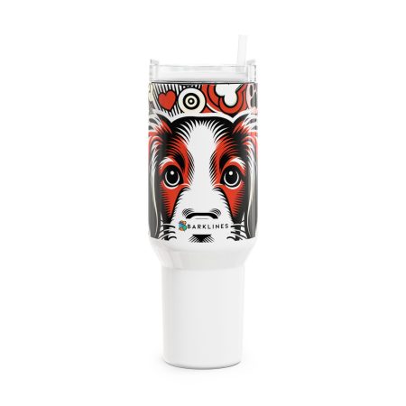 Brittany Spaniel - 40 oz. Tumbler  - By Biscuit McMaster