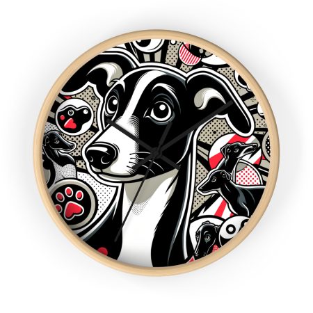 Spanish Greyhound - Wall Clock - By Baxter Rembrandt