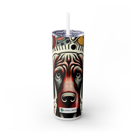 Wirehaired Vizsla - 20 oz. Skinny Tumbler - By Baxter Monet