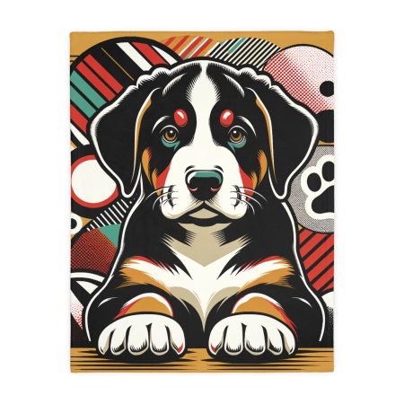 Greater Swiss Mountain Dog - Throw Blanket - By Baxter Monet