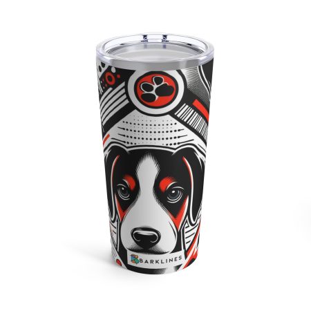 English Foxhound - 20 oz. Tumbler - By Barker Picasso