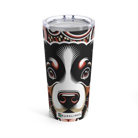 Bernese Mountain Dog - 20 oz. Tumbler - By Rufus VanBark
