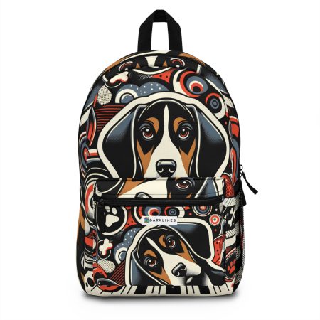 Black and Tan Coonhound - Backpack - By Baxter Monet