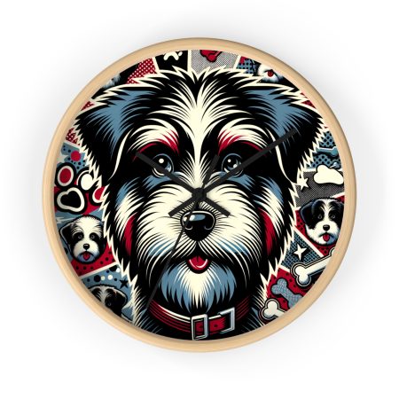 Polish Lowland Sheepdog - Wall Clock - By Baxter VanPaws