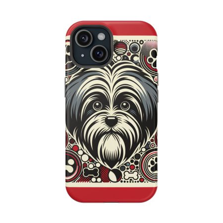 Lhasa Apso - Impact Resistant Cell Phone Case - By Rex Van Gogh