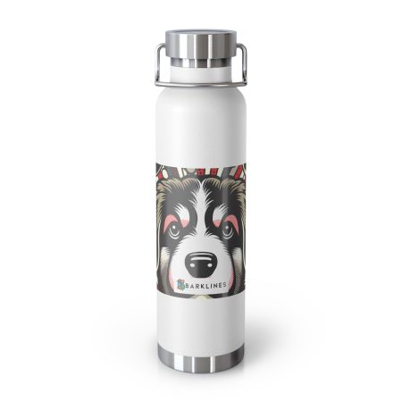 Turkish Kangal - 22 oz. Copper Vacuum Insulated Bottle  - By Rex Van Gogh