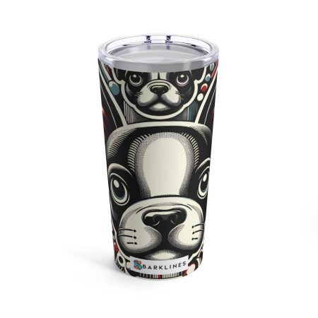 Boston Terrier - 20 oz. Tumbler - By Barkley Van Doodles