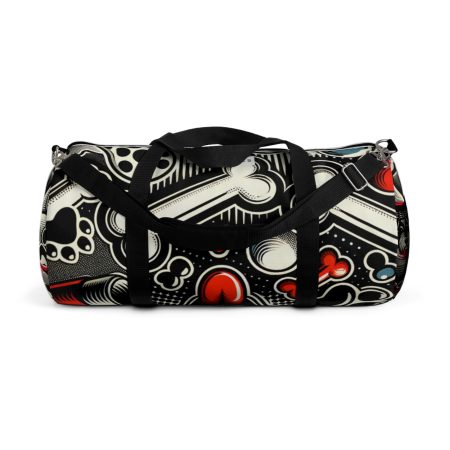 Schnauzer - Duffel Bag - By Biscuit Van Woof