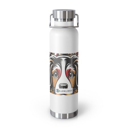 Nova Scotia Duck Tolling Retriever - 22 oz. Copper Vacuum Insulated Bottle  - By Biscuit Van Barkley