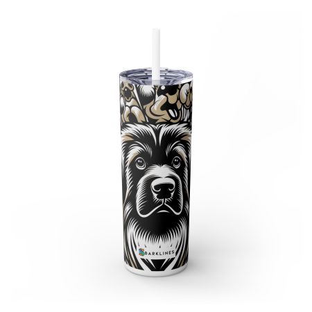 Leonberger - 20 oz. Skinny Tumbler - By Barkley Van Woof