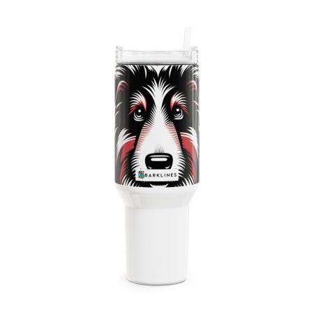 Bearded Collie - 40 oz. Tumbler  - By Biscuit VanGogh