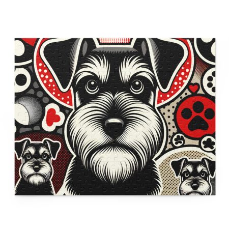 Miniature Schnauzer - Puzzle - By Baxter Monet